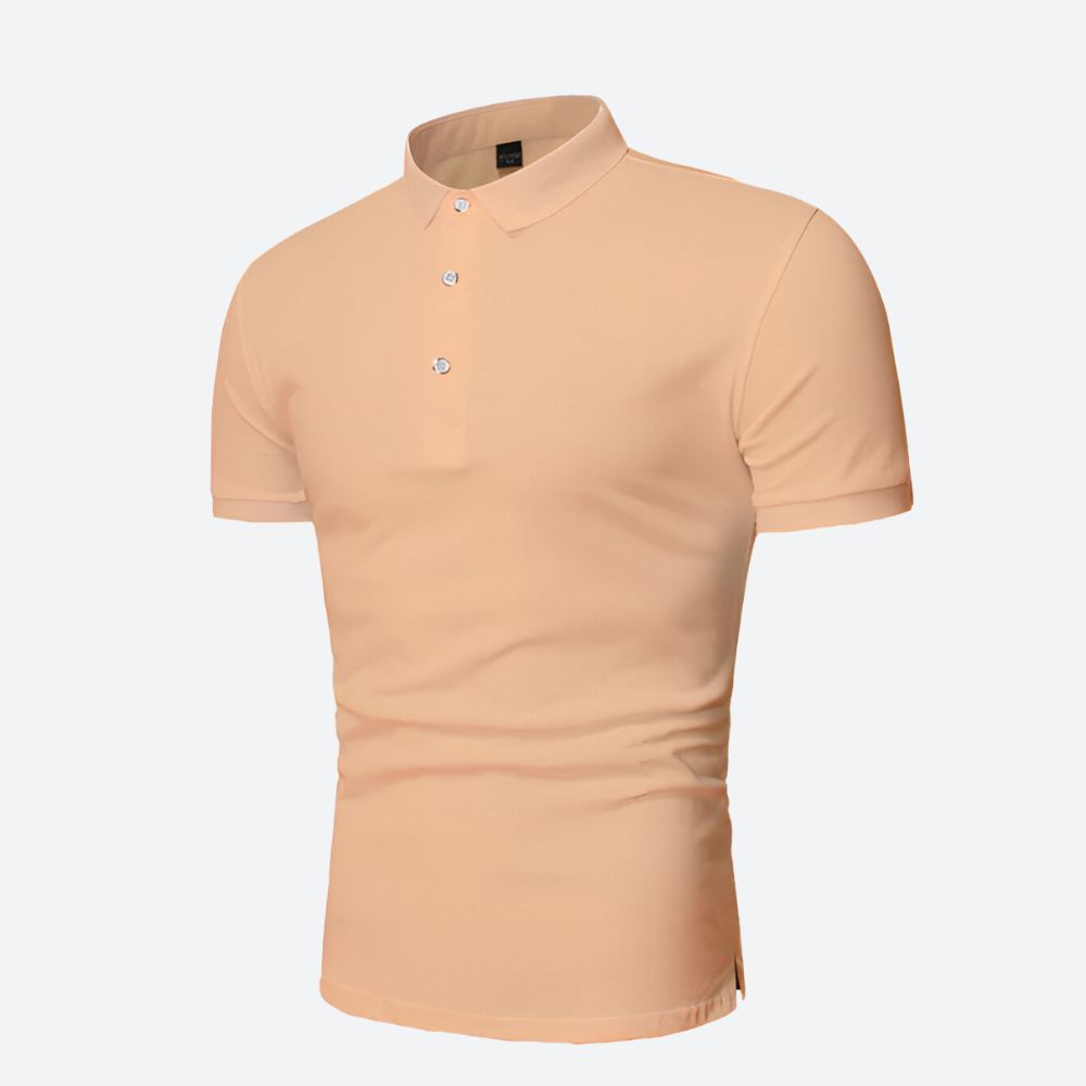 Men's - Casual Summer Polo Shirt - Stylish & Comfortable