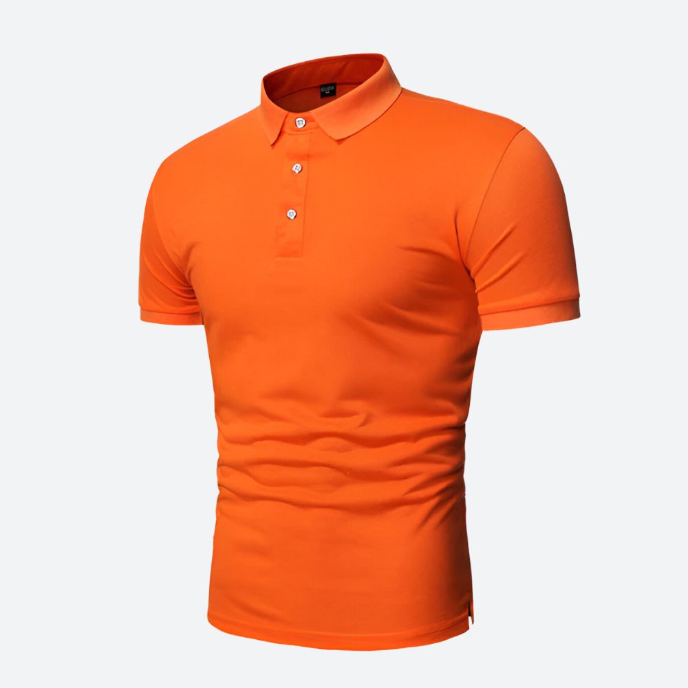 Men's - Casual Summer Polo Shirt - Stylish & Comfortable