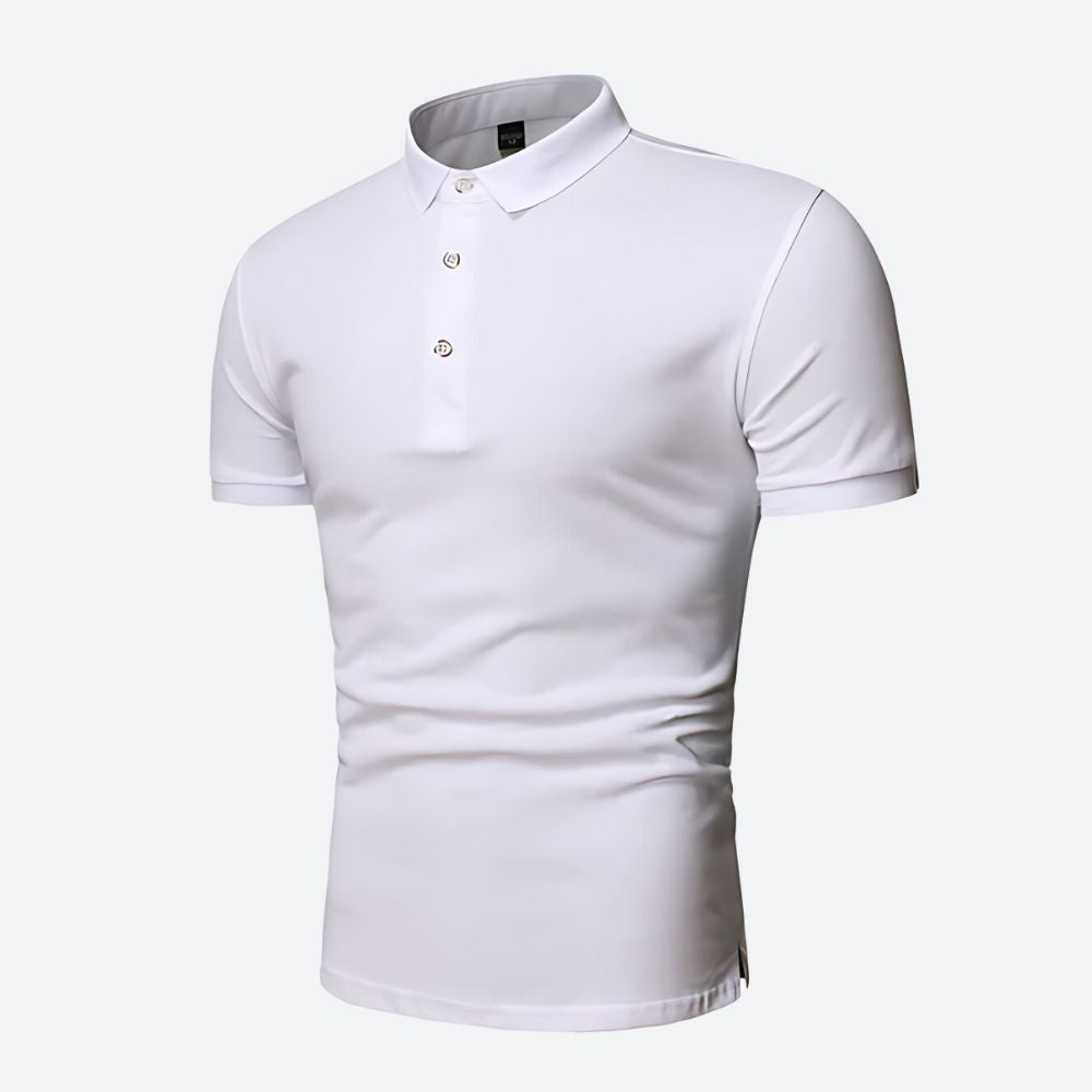 Men's - Casual Summer Polo Shirt - Stylish & Comfortable