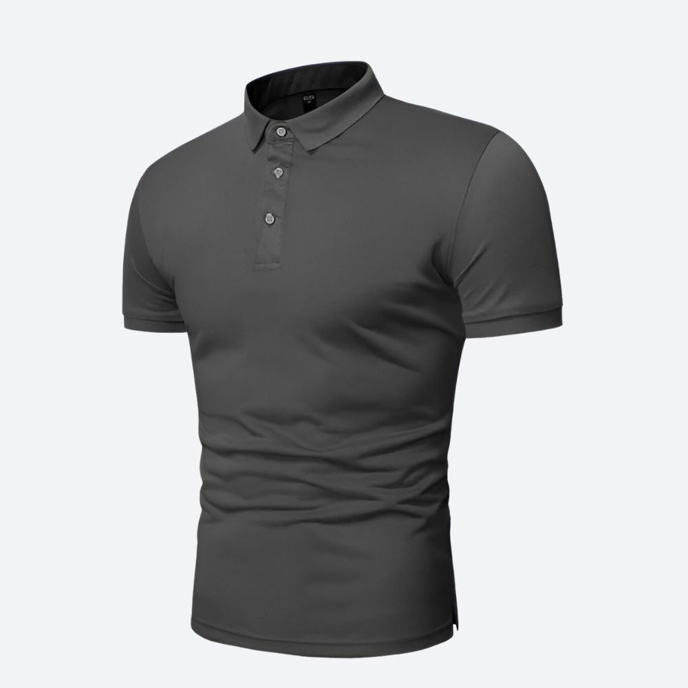 Men's - Casual Summer Polo Shirt - Stylish & Comfortable