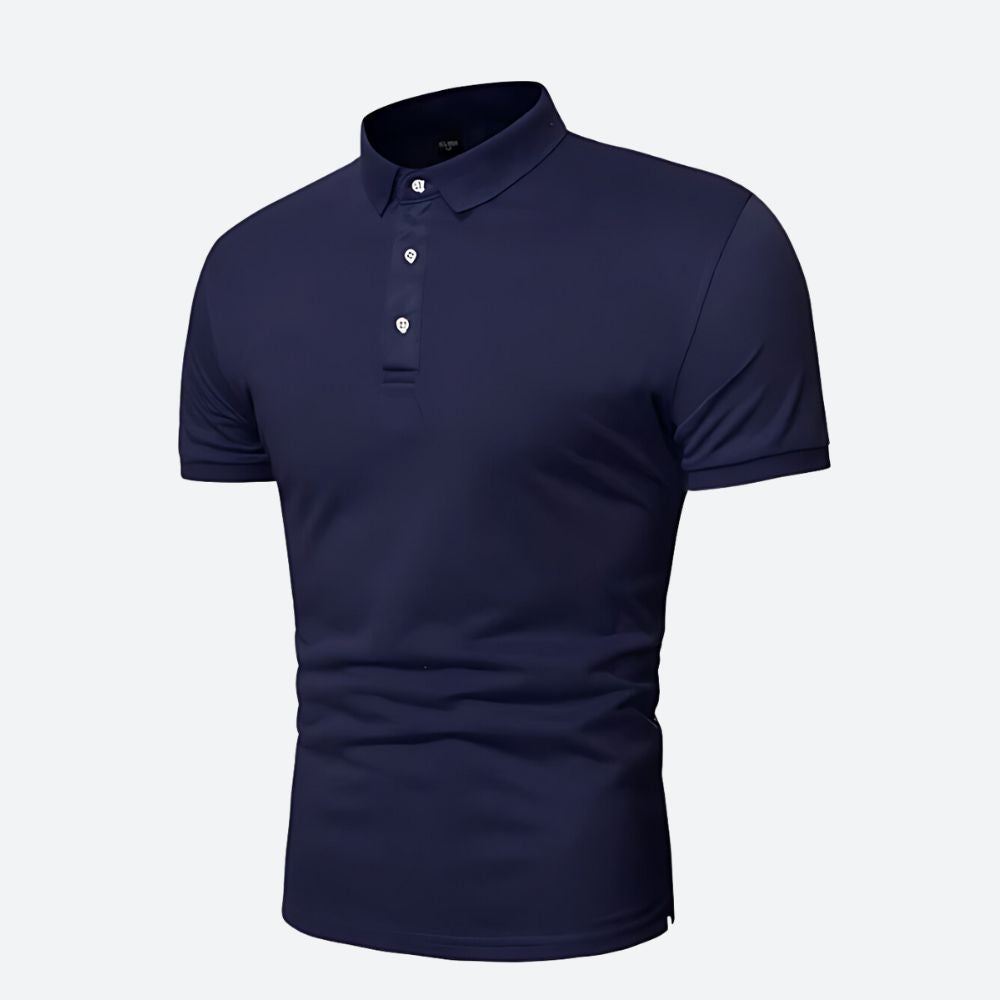 Men's - Casual Summer Polo Shirt - Stylish & Comfortable
