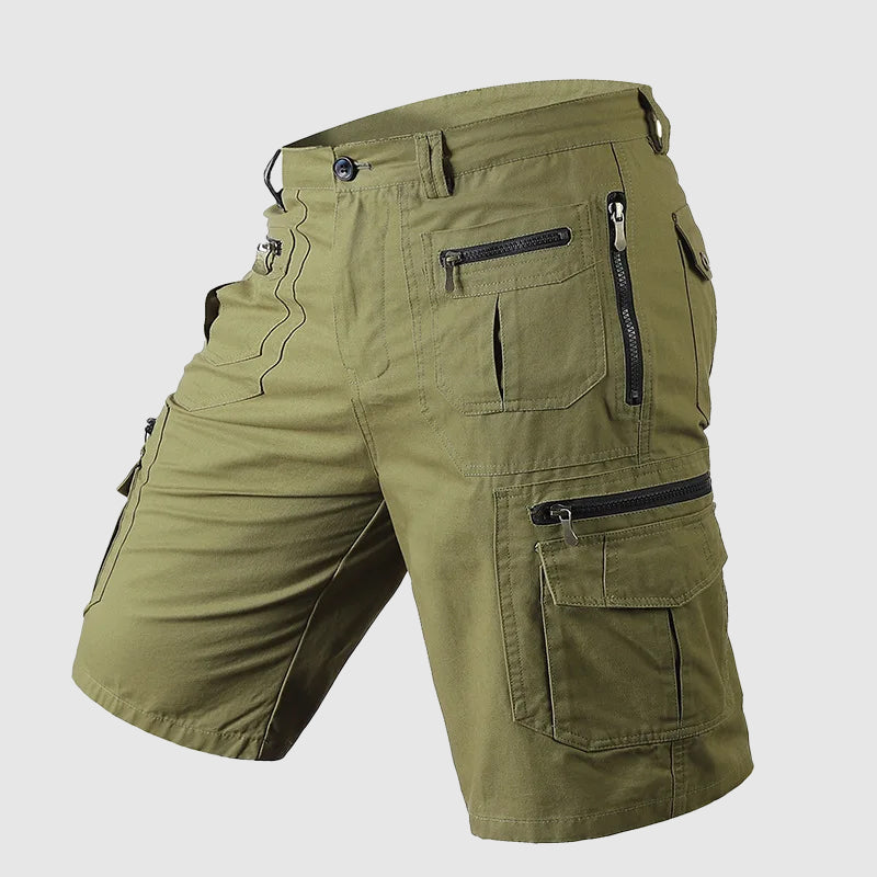 Men's - Comfortable Cargo Shorts - Versatile Style
