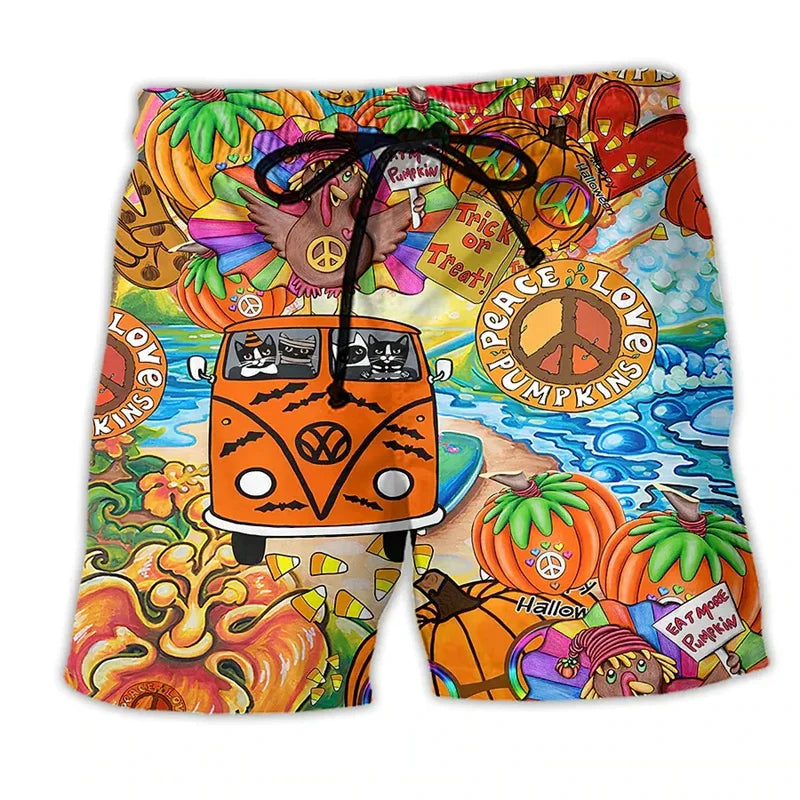 Men's - Trendy Swim Shorts - Lightweight and Quick Drying - Perfect for Summer