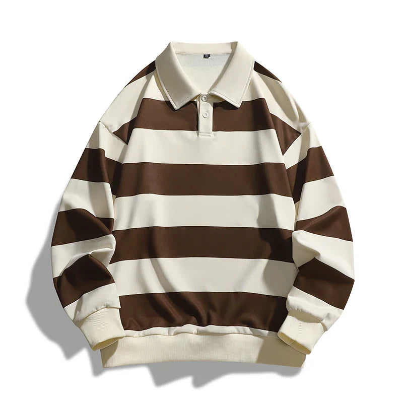 Men's - Polo Sweatshirt – Casual Fit, Soft Fabric – Everyday Style