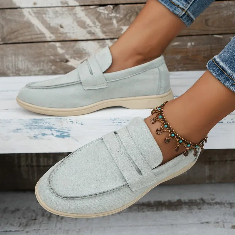 Women's - Lightweight Loafers - Comfortable Casual Shoes - Perfect for Everyday Wear - Stylish & Versatile Footwear