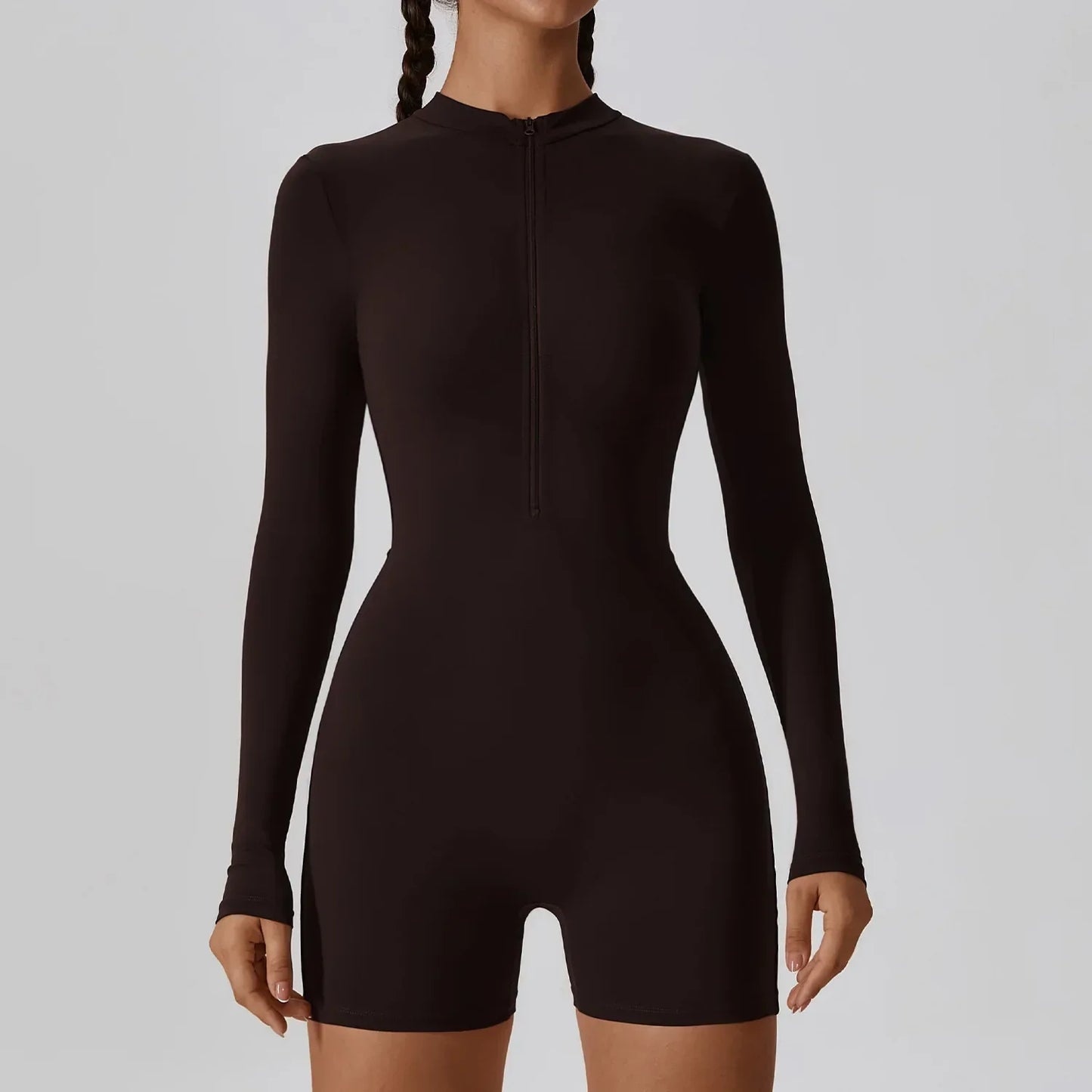 Women's - Fitness Jumpsuit - Stretchy & Comfortable Design - Ideal for Activewear & Workouts - Stylish Performance Gear