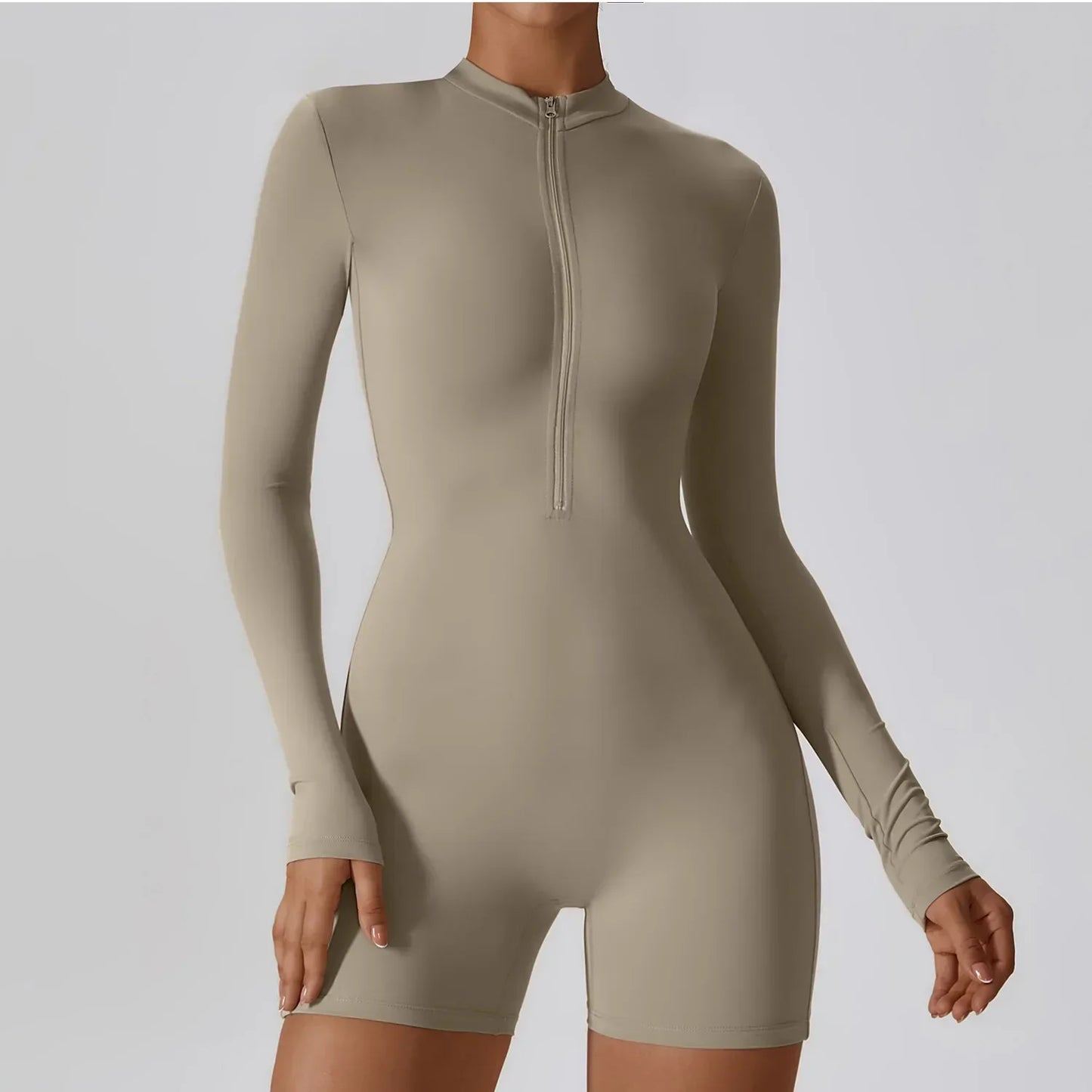 Women's - Fitness Jumpsuit - Stretchy & Comfortable Design - Ideal for Activewear & Workouts - Stylish Performance Gear