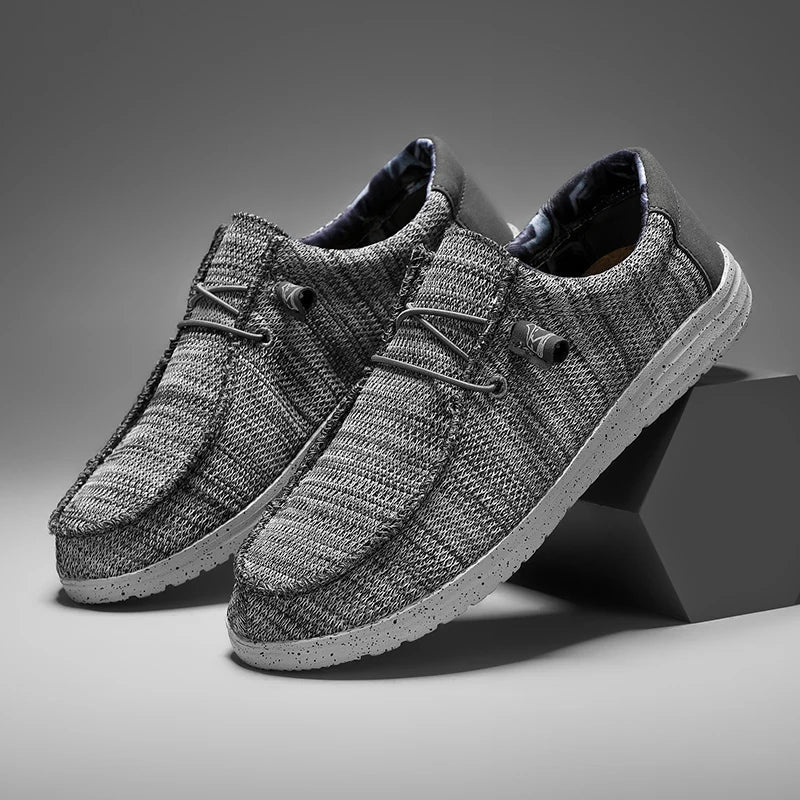 Men - Shoes - Mesh Canvas - Breathable Fit