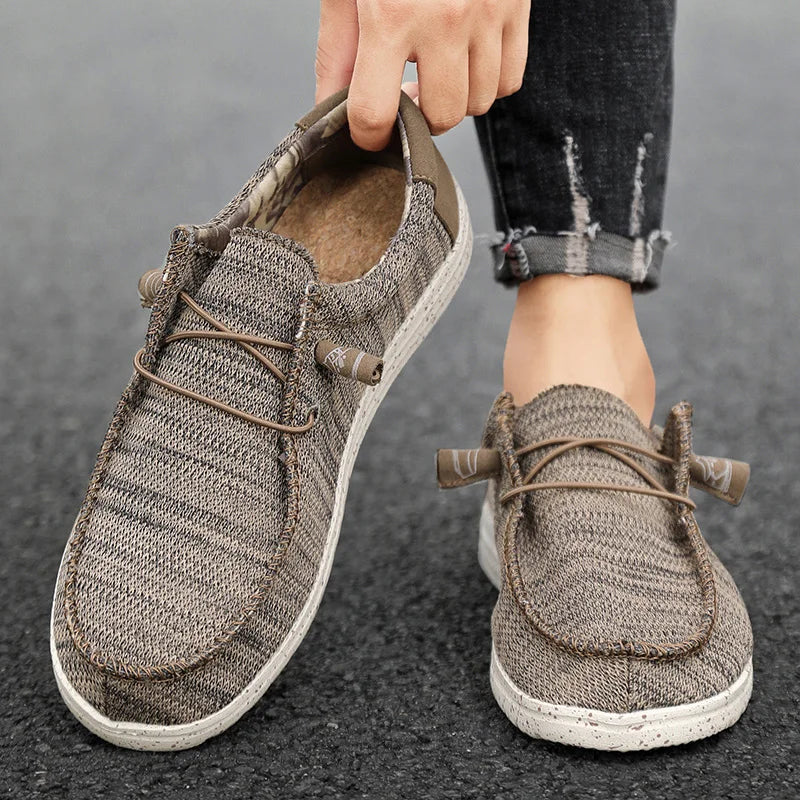 Men - Shoes - Mesh Canvas - Breathable Fit