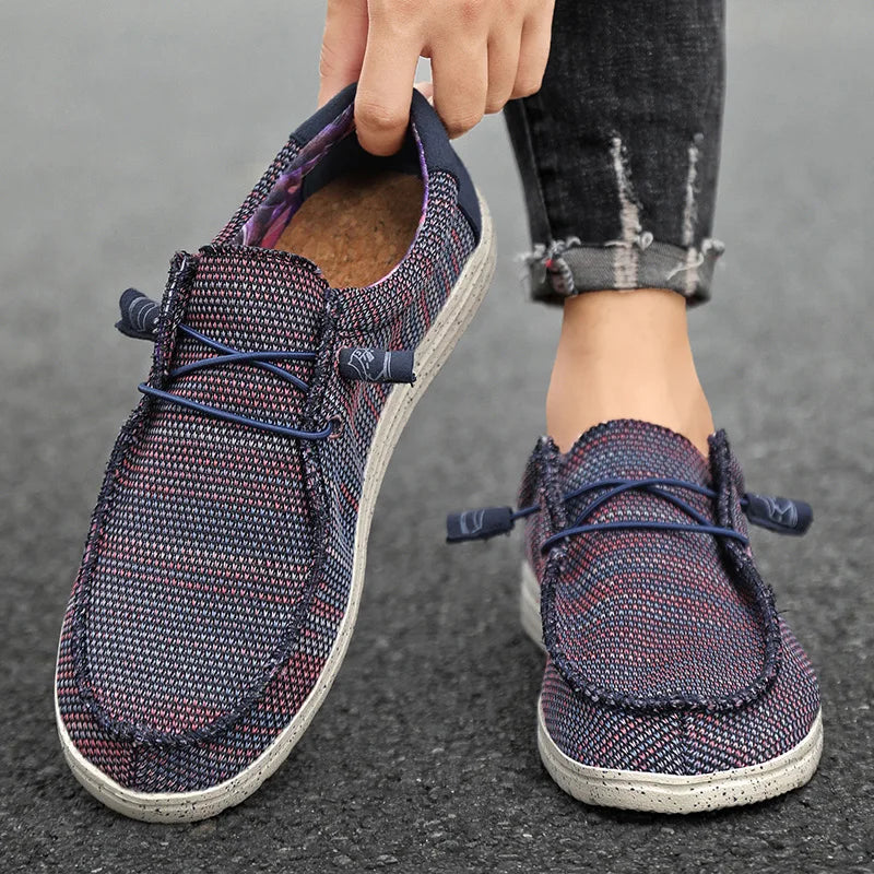 Men - Shoes - Mesh Canvas - Breathable Fit