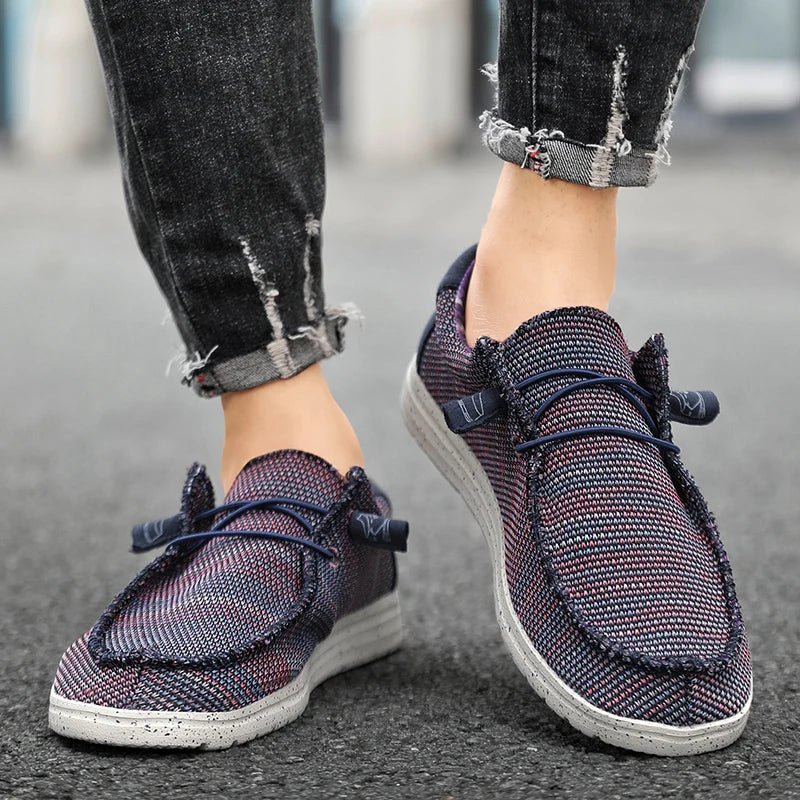 Men - Shoes - Mesh Canvas - Breathable Fit
