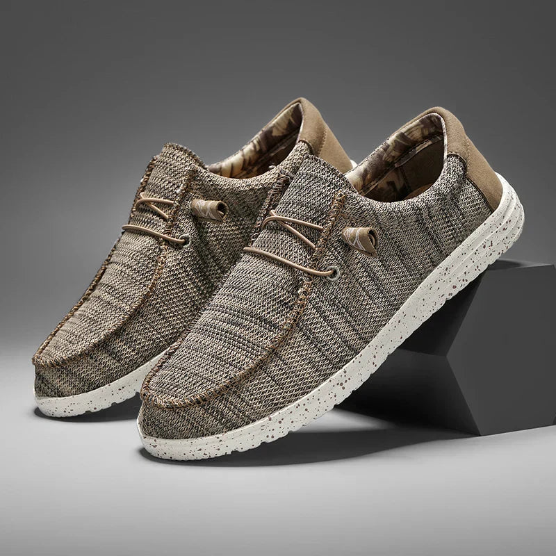 Men - Shoes - Mesh Canvas - Breathable Fit