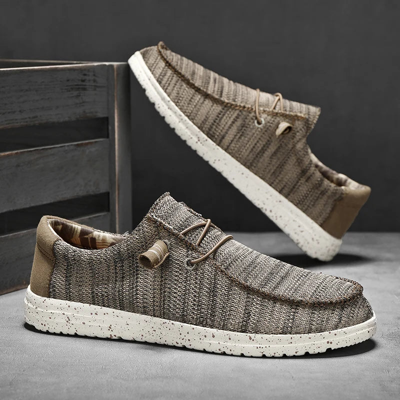 Men - Shoes - Mesh Canvas - Breathable Fit
