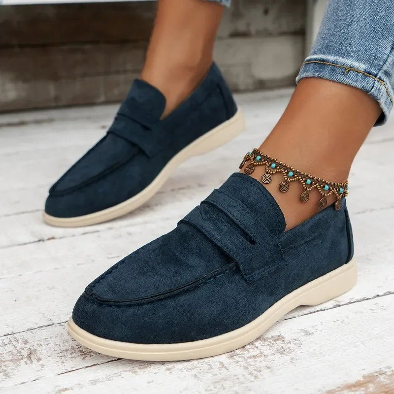 Women's - Lightweight Loafers - Comfortable Casual Shoes - Perfect for Everyday Wear - Stylish & Versatile Footwear