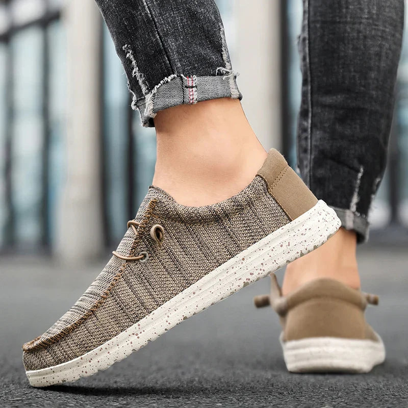 Men - Shoes - Mesh Canvas - Breathable Fit