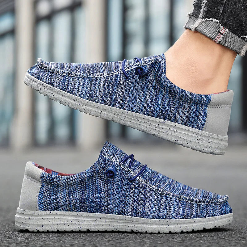 Men - Shoes - Mesh Canvas - Breathable Fit