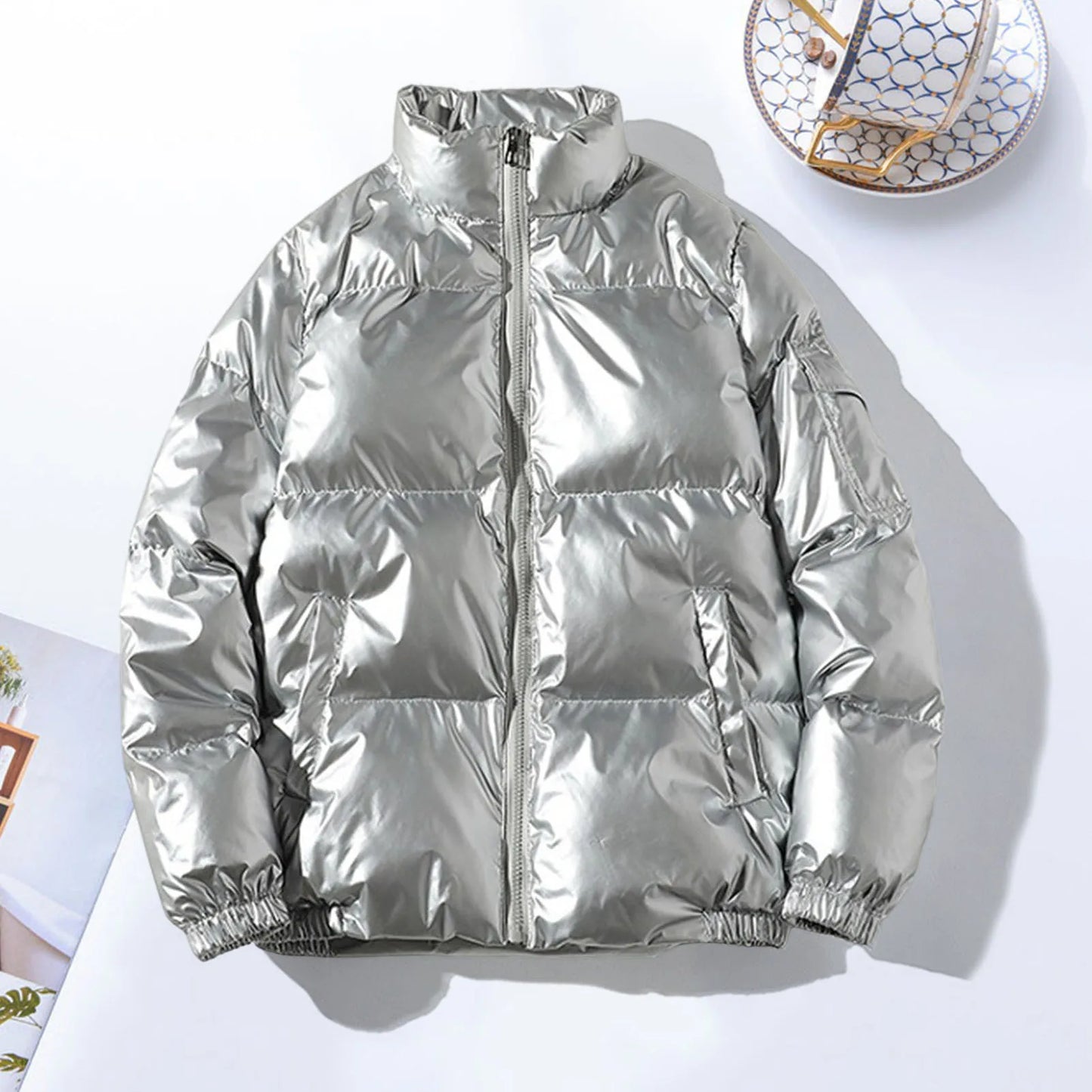 Men's - Winter Down Jacket - Warm & Stylish Outerwear