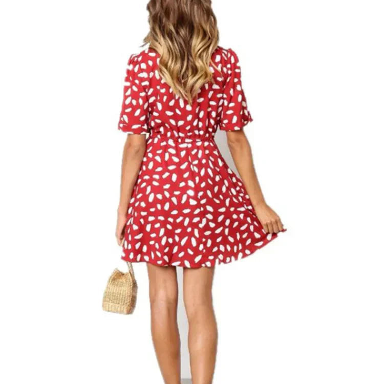 Women's - Lightweight Beach Sundress - Soft Fabric - Ideal for Summer Relaxation & Fun - Summer Dress