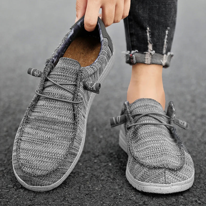 Men - Shoes - Mesh Canvas - Breathable Fit