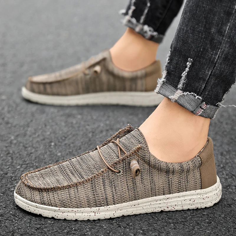 Men - Shoes - Mesh Canvas - Breathable Fit