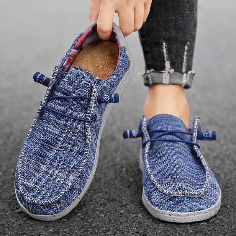 Men - Shoes - Mesh Canvas - Breathable Fit