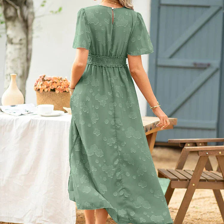 Women's - Flowy Maxi Dress - Lightweight & Comfortable - Ideal for Summer Outings & Casual Events - Perfect for Every Occasion