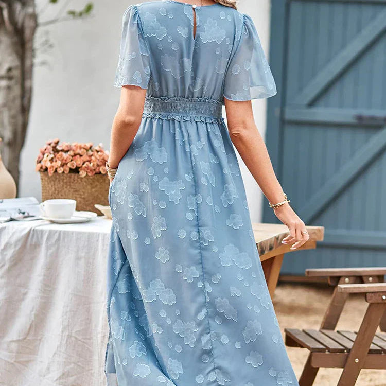 Women's - Flowy Maxi Dress - Lightweight & Comfortable - Ideal for Summer Outings & Casual Events - Perfect for Every Occasion