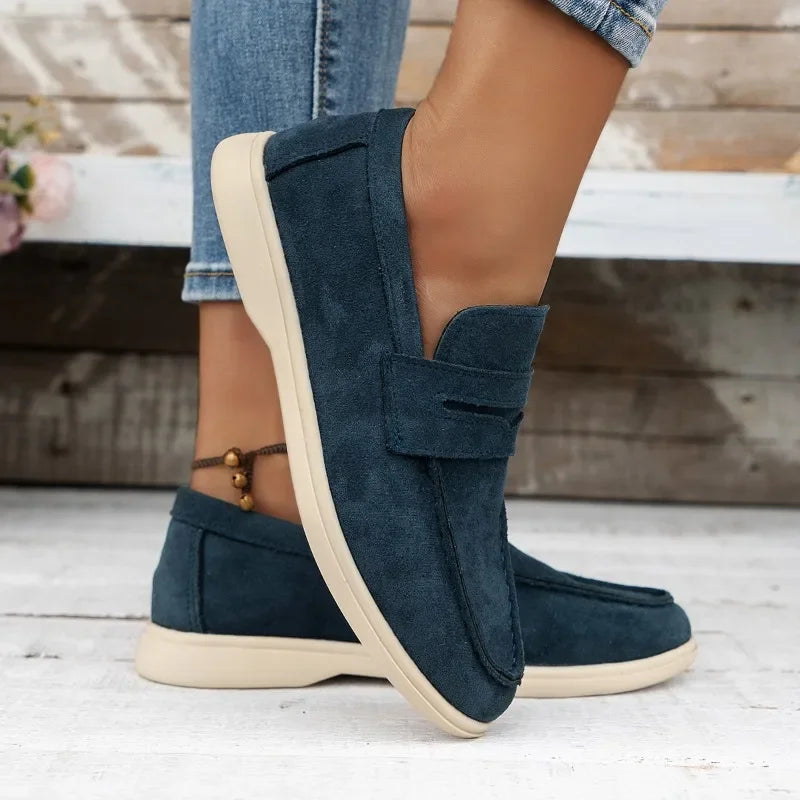 Women's - Lightweight Loafers - Comfortable Casual Shoes - Perfect for Everyday Wear - Stylish & Versatile Footwear