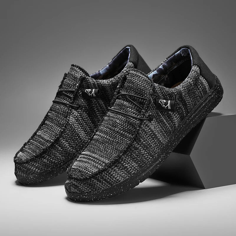 Men - Shoes - Mesh Canvas - Breathable Fit