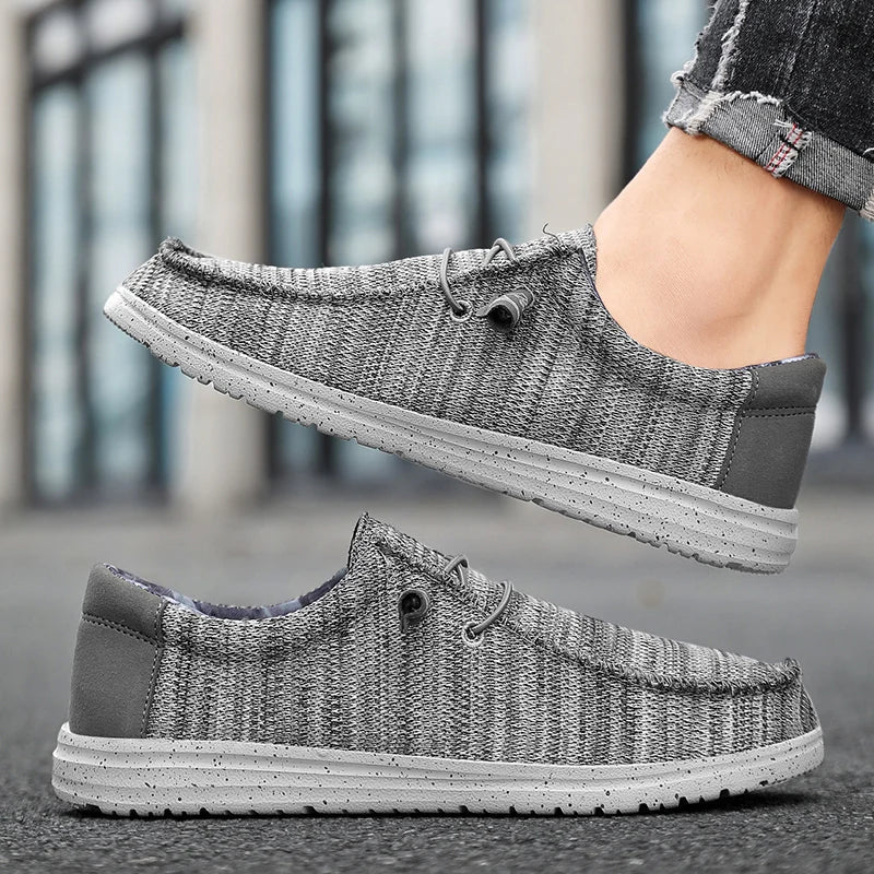 Men - Shoes - Mesh Canvas - Breathable Fit
