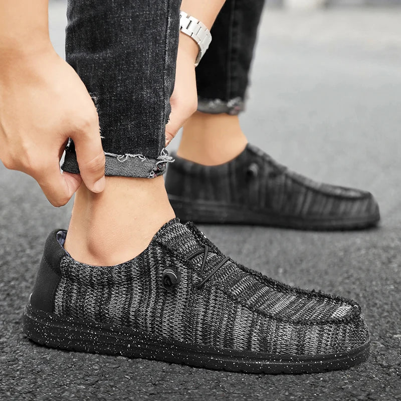 Men - Shoes - Mesh Canvas - Breathable Fit