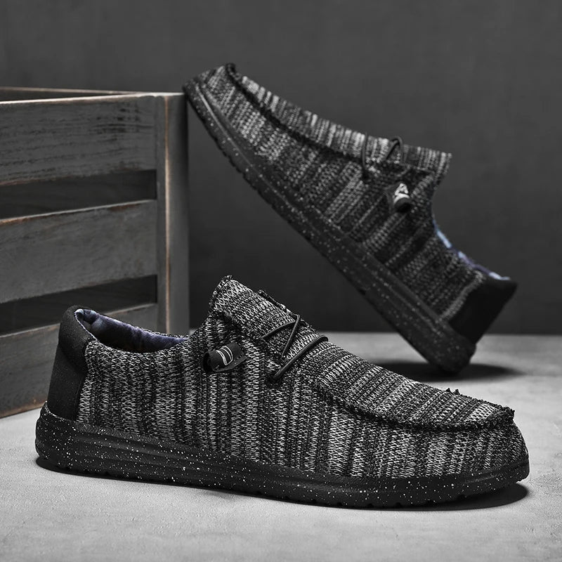 Men - Shoes - Mesh Canvas - Breathable Fit
