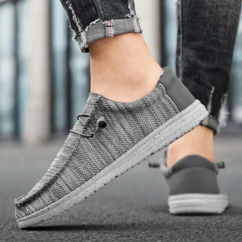 Men - Shoes - Mesh Canvas - Breathable Fit