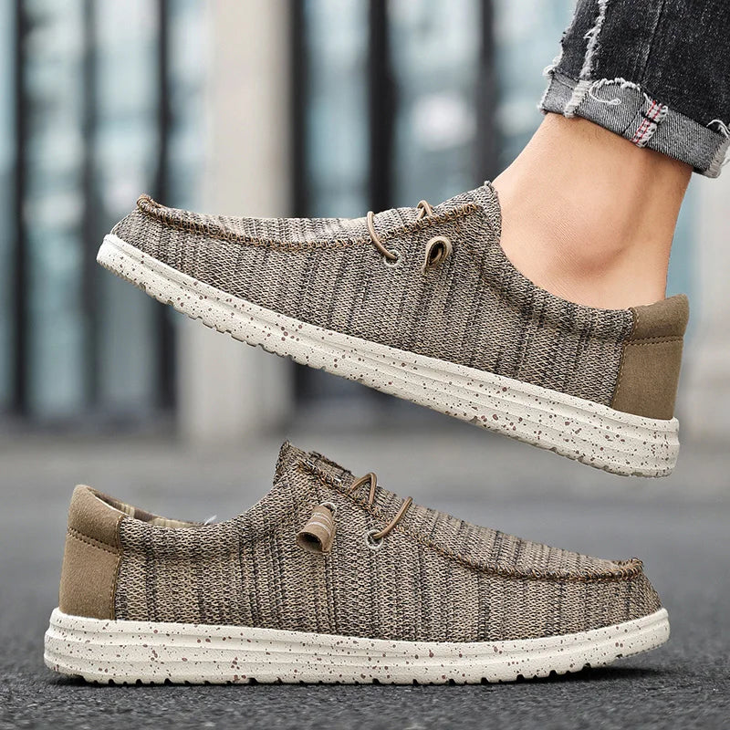 Men - Shoes - Mesh Canvas - Breathable Fit