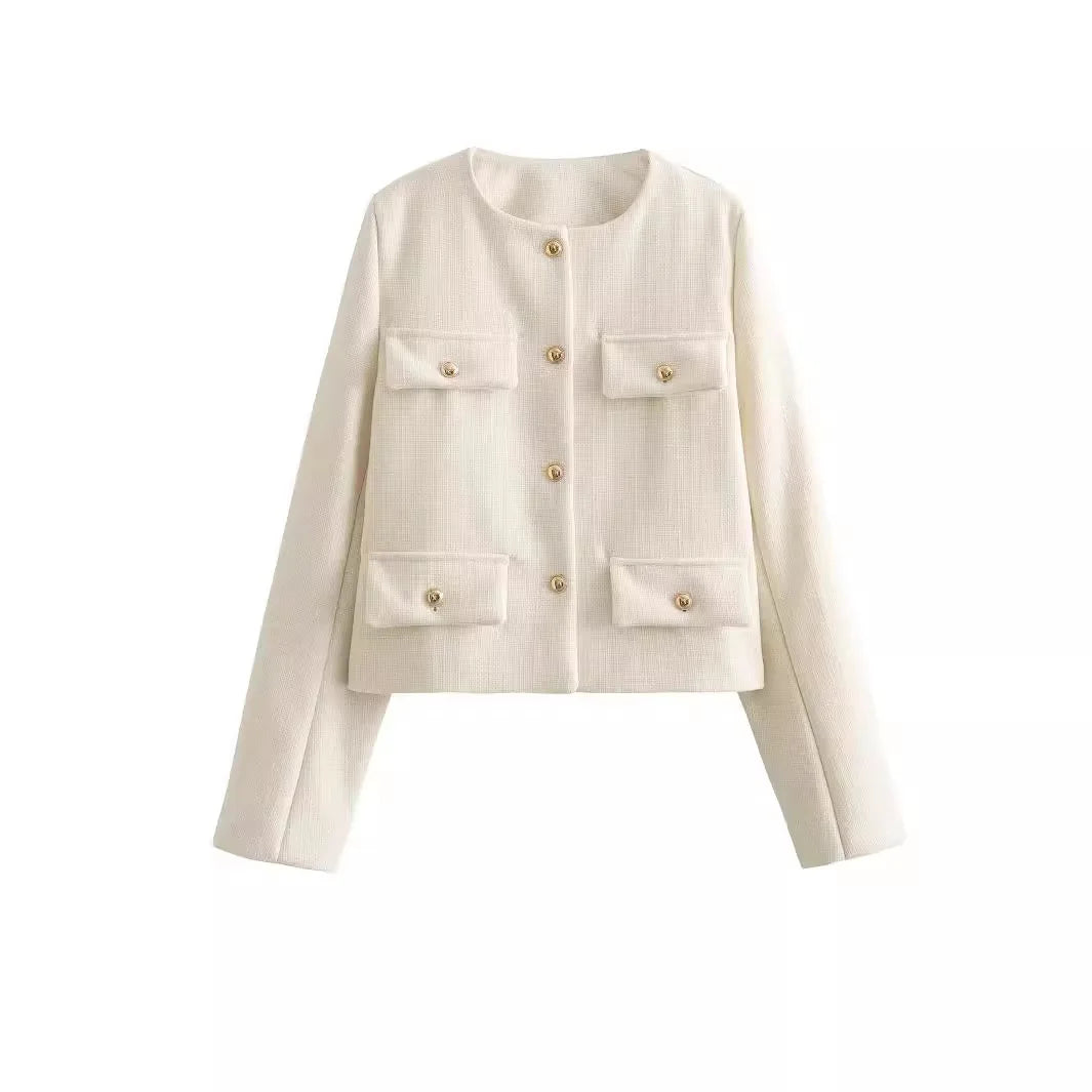 Women's - Trendy Jacket - Stylish Design - Comfortable Fabric - Perfect for Casual Outings