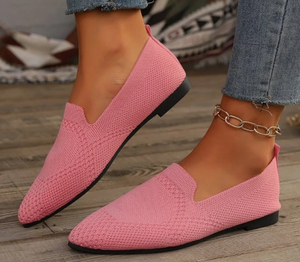 Women's - Comfortable Flat Shoes - Stylish Design - Versatile Footwear for Everyday Wear