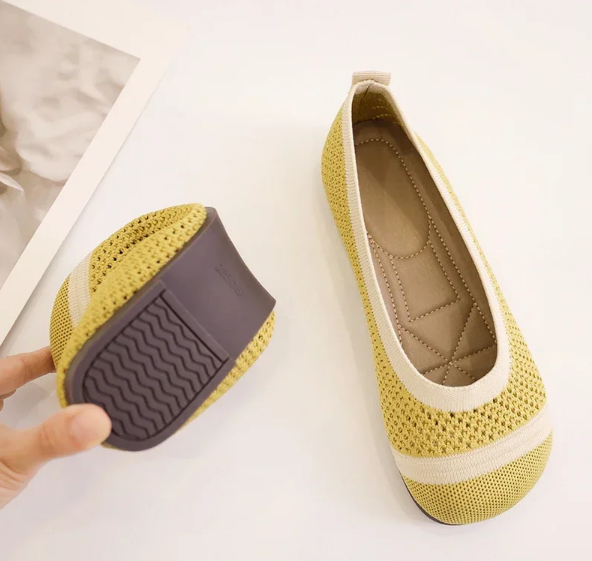 Women's - Ballet Shoes - Comfortable & Stylish - Perfect for Dance & Performance - Lightweight Design