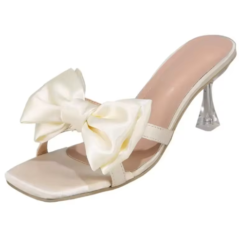 Women's - Mid Heel Sandals - Stylish & Comfortable Footwear for Every Occasion - Perfect for Summer Outfits