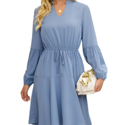 Women's - Casual Flowy Dress - Lightweight Fabric - Comfortable & Stylish Everyday Wear - Perfect for Any Occasion