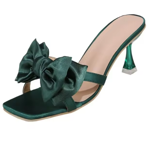 Women's - Mid Heel Sandals - Stylish & Comfortable Footwear for Every Occasion - Perfect for Summer Outfits