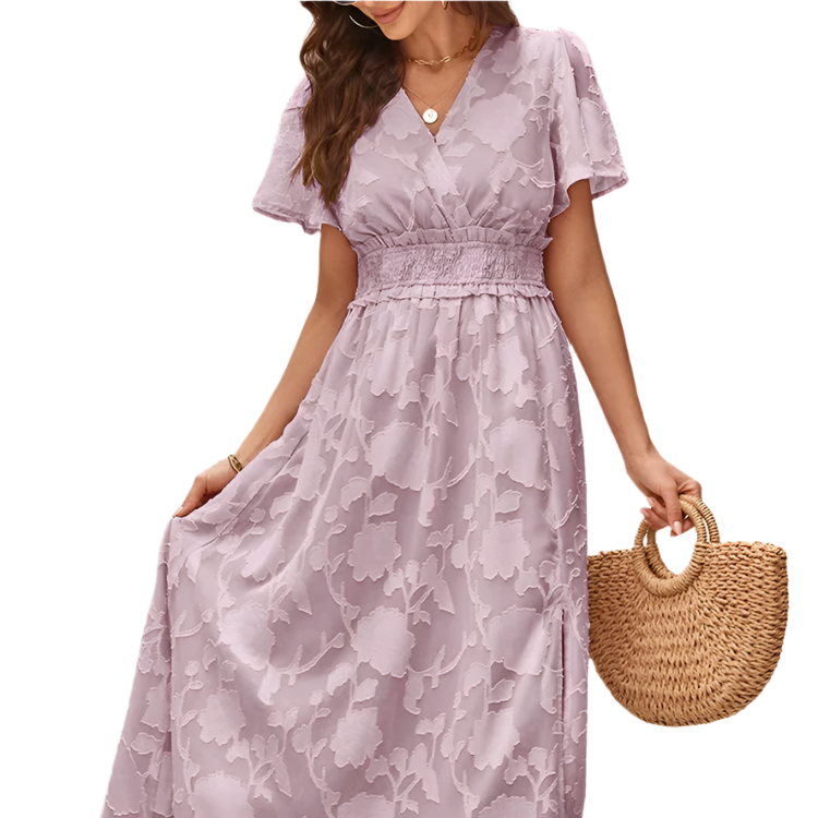 Women's - Flowy Maxi Dress - Lightweight & Comfortable - Ideal for Summer Outings & Casual Events - Perfect for Every Occasion