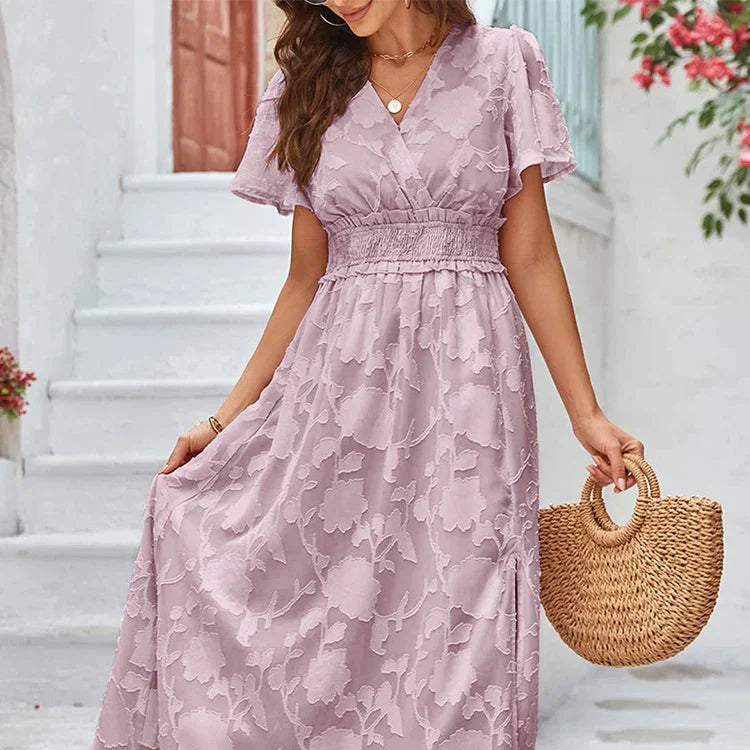 Women's - Flowy Maxi Dress - Lightweight & Comfortable - Ideal for Summer Outings & Casual Events - Perfect for Every Occasion