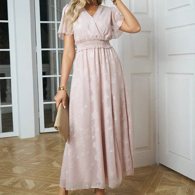 Women's - Flowy Maxi Dress - Lightweight & Comfortable - Ideal for Summer Outings & Casual Events - Perfect for Every Occasion