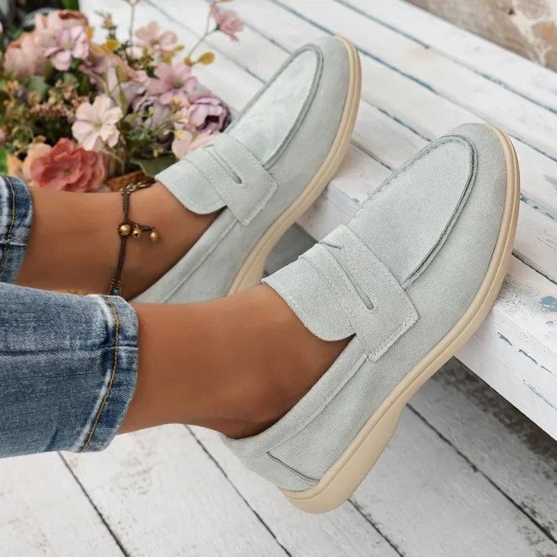 Women's - Lightweight Loafers - Comfortable Casual Shoes - Perfect for Everyday Wear - Stylish & Versatile Footwear