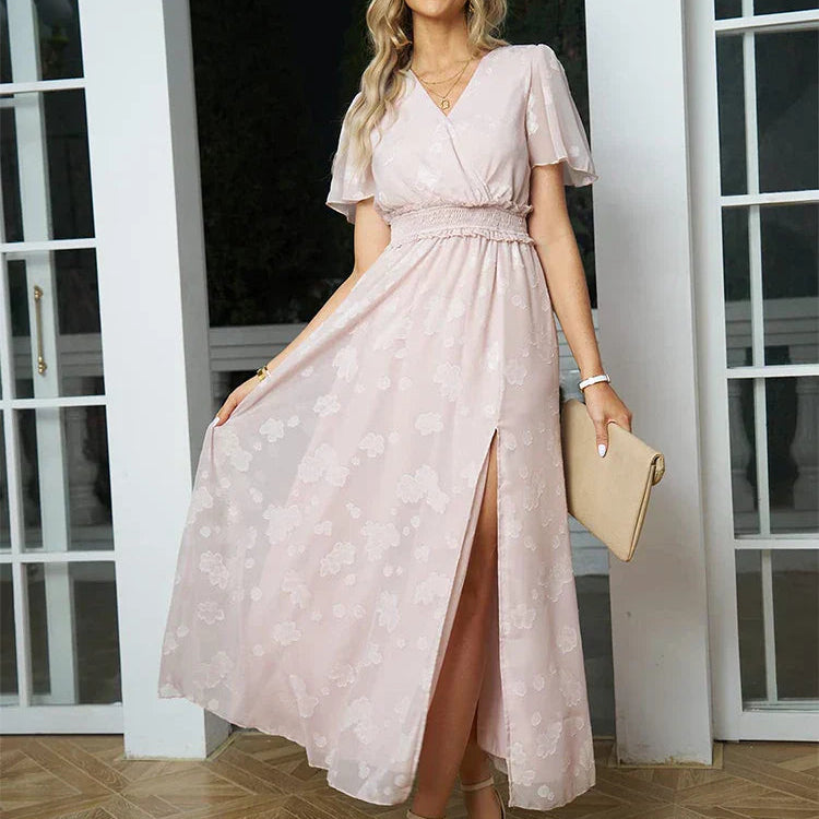Women's - Flowy Maxi Dress - Lightweight & Comfortable - Ideal for Summer Outings & Casual Events - Perfect for Every Occasion
