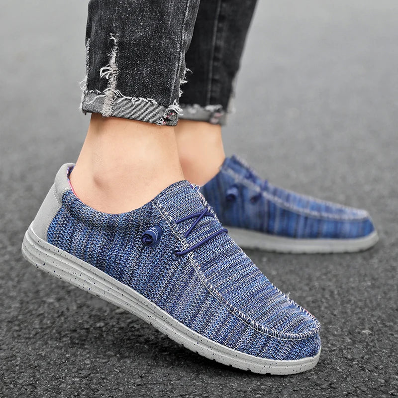 Men - Shoes - Mesh Canvas - Breathable Fit