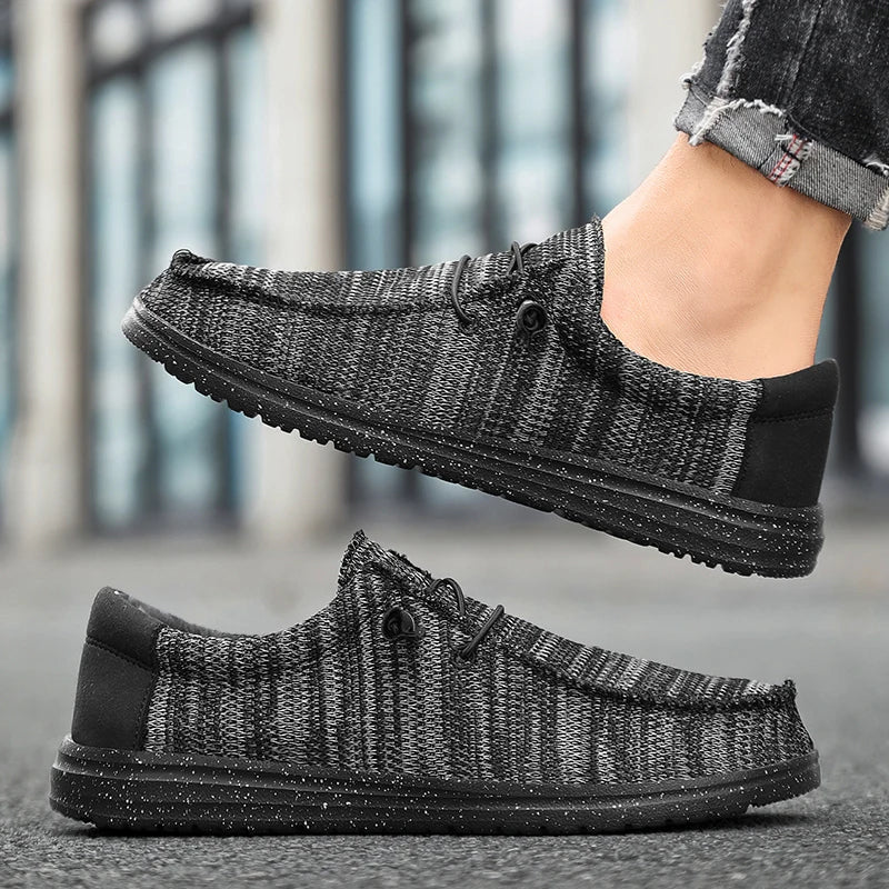 Men - Shoes - Mesh Canvas - Breathable Fit