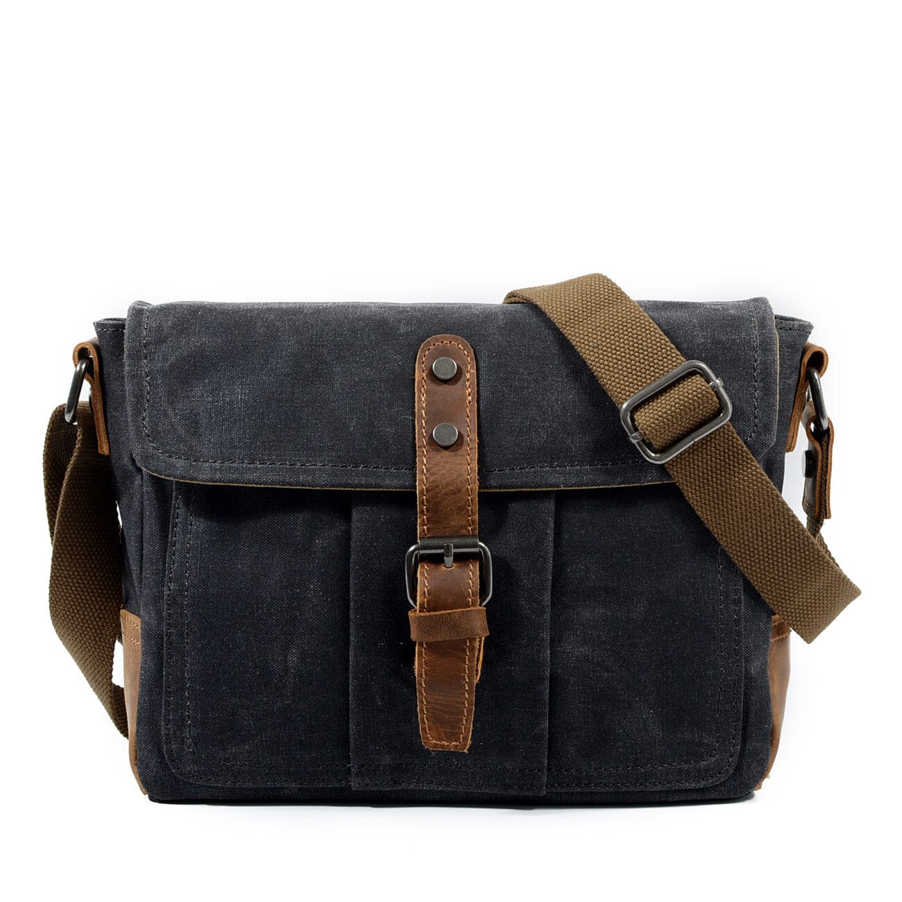 Unisex - Small Canvas Messenger Bag - Stylish & Versatile