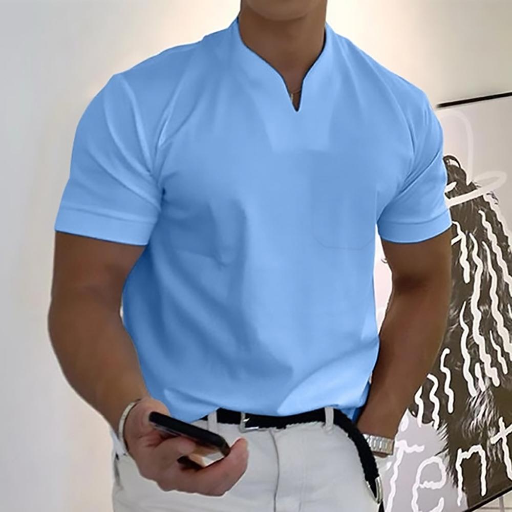 Men's - Modern Fit Short Sleeve Polo Shirt - Casual Style
