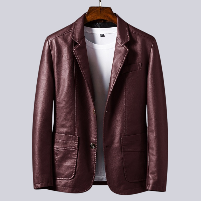 Men's - Leather Jacket - Stylish & Durable - Perfect for Night Out